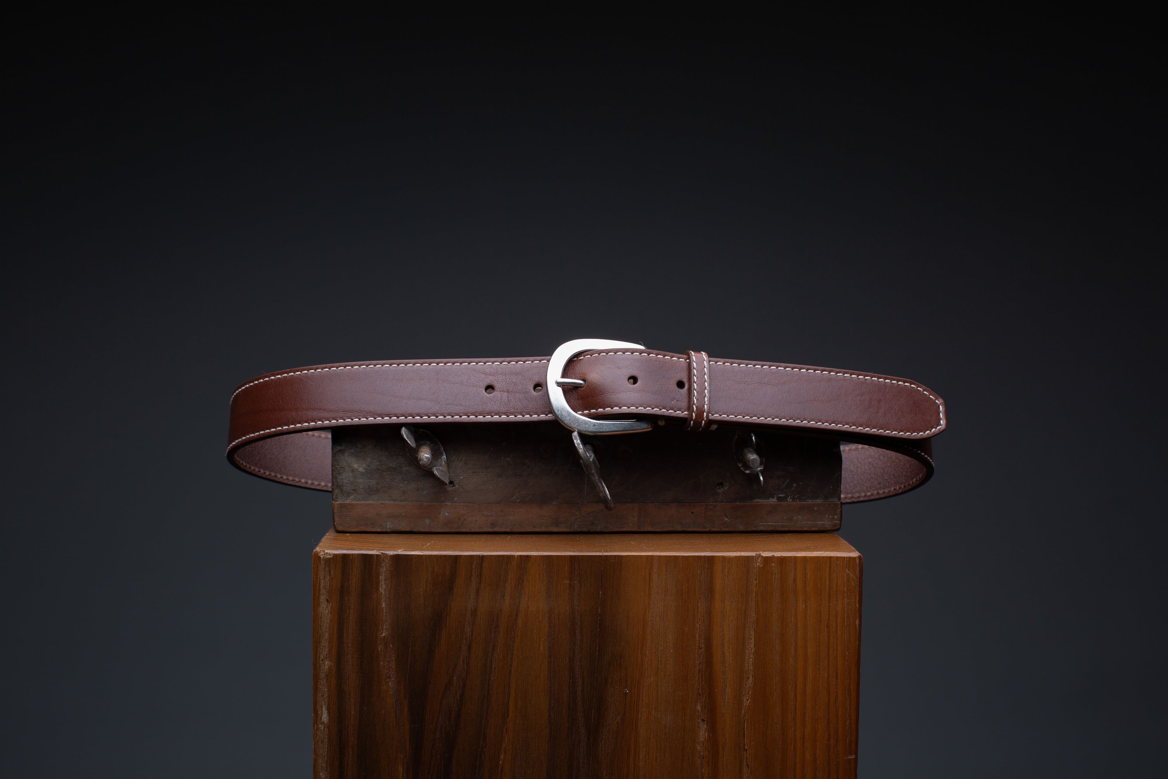 Brown Leather Belt